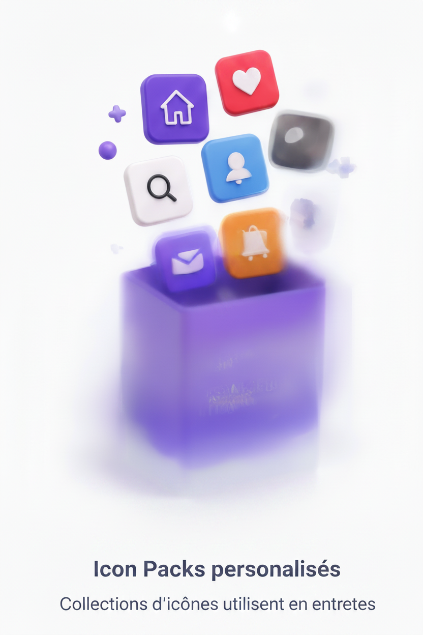 Icon Packs personnalisés